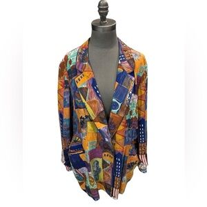 Platinum Petites Dorothy Schoelen 80s Vintage Blazer M